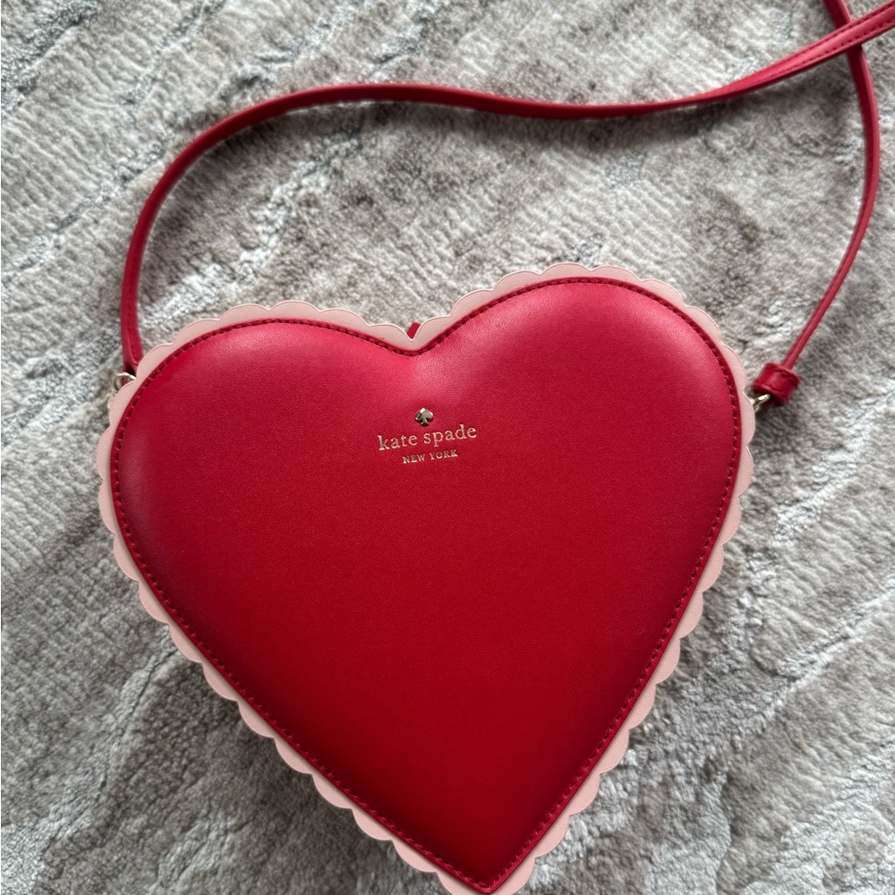 Kate Spade Red Heart Crossbody Bag